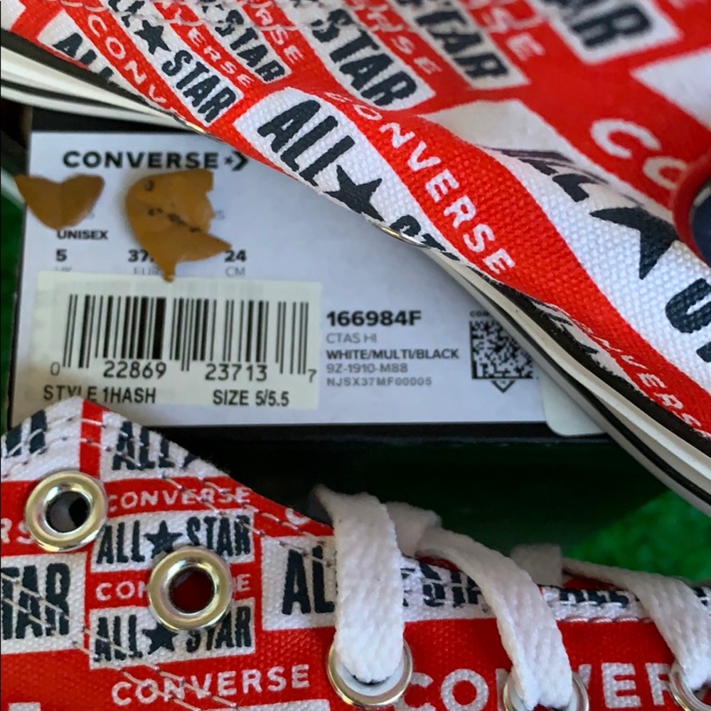 Converse CTAS high White/Multi/block WMNS - Picture 16 of 16